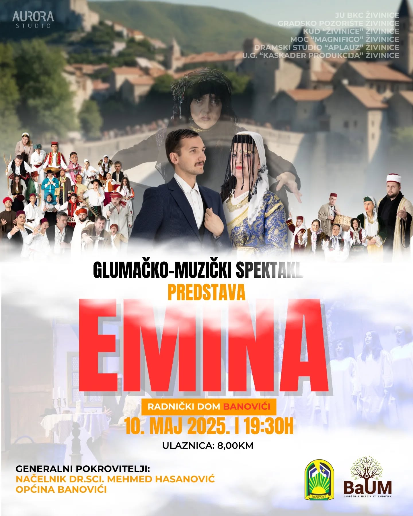 Plakat predstava "Emina"