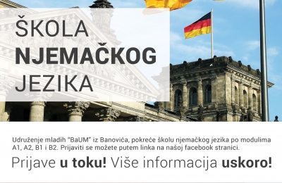 Škola njemačkog jezika u Centru za mlade “BaUM”
